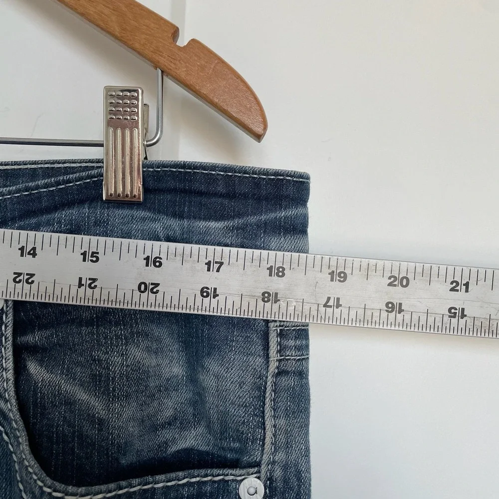 INC International Concepts‎ Mens Jeans Slim Straight Blue Wash Size 33x32